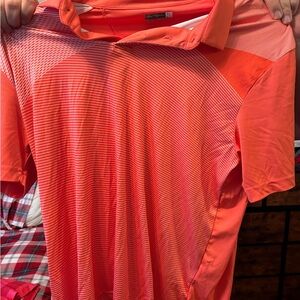 Men's Orange Polo Shirt